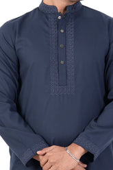 Men Premium Panjabi (Dk. Navy)